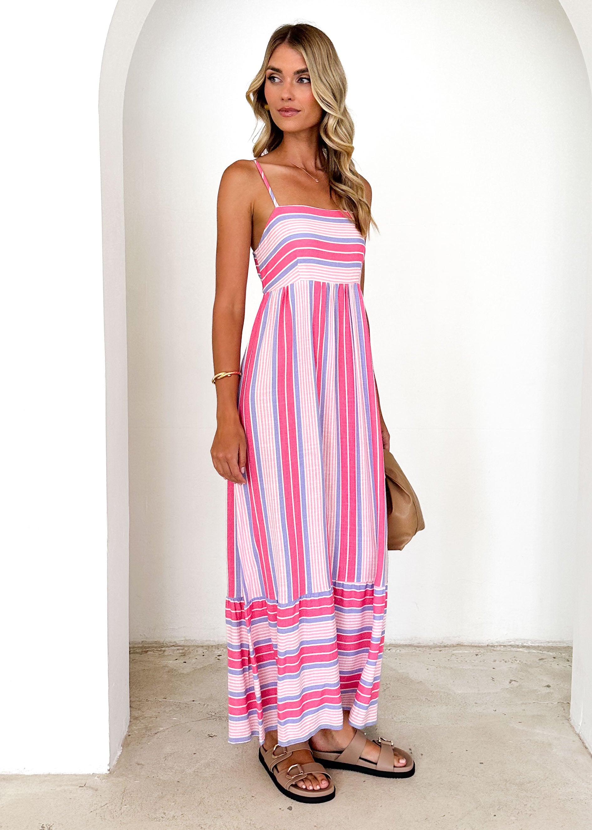 Gracelynn Maxi Dress - Candy Stripe