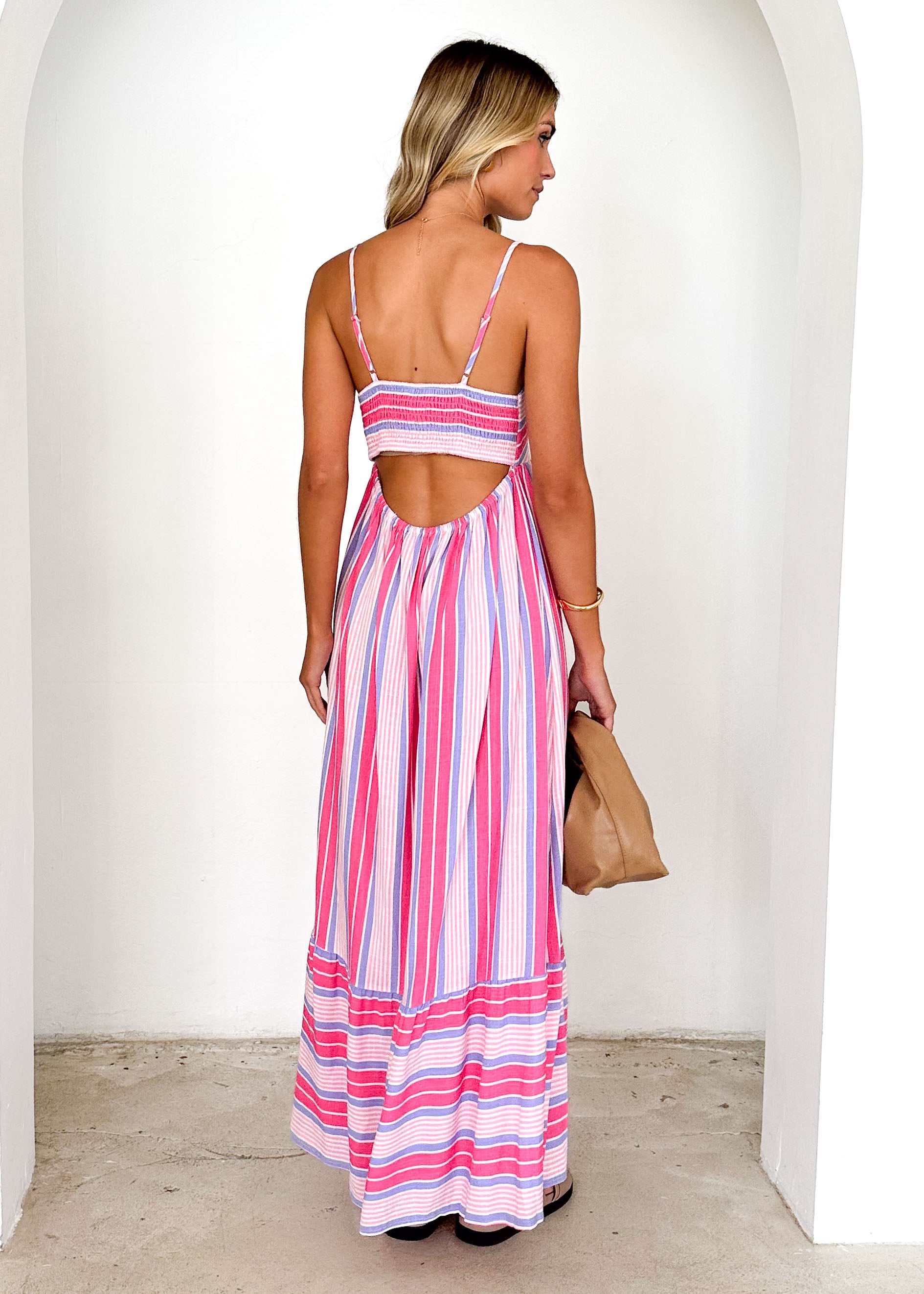 Gracelynn Maxi Dress - Candy Stripe