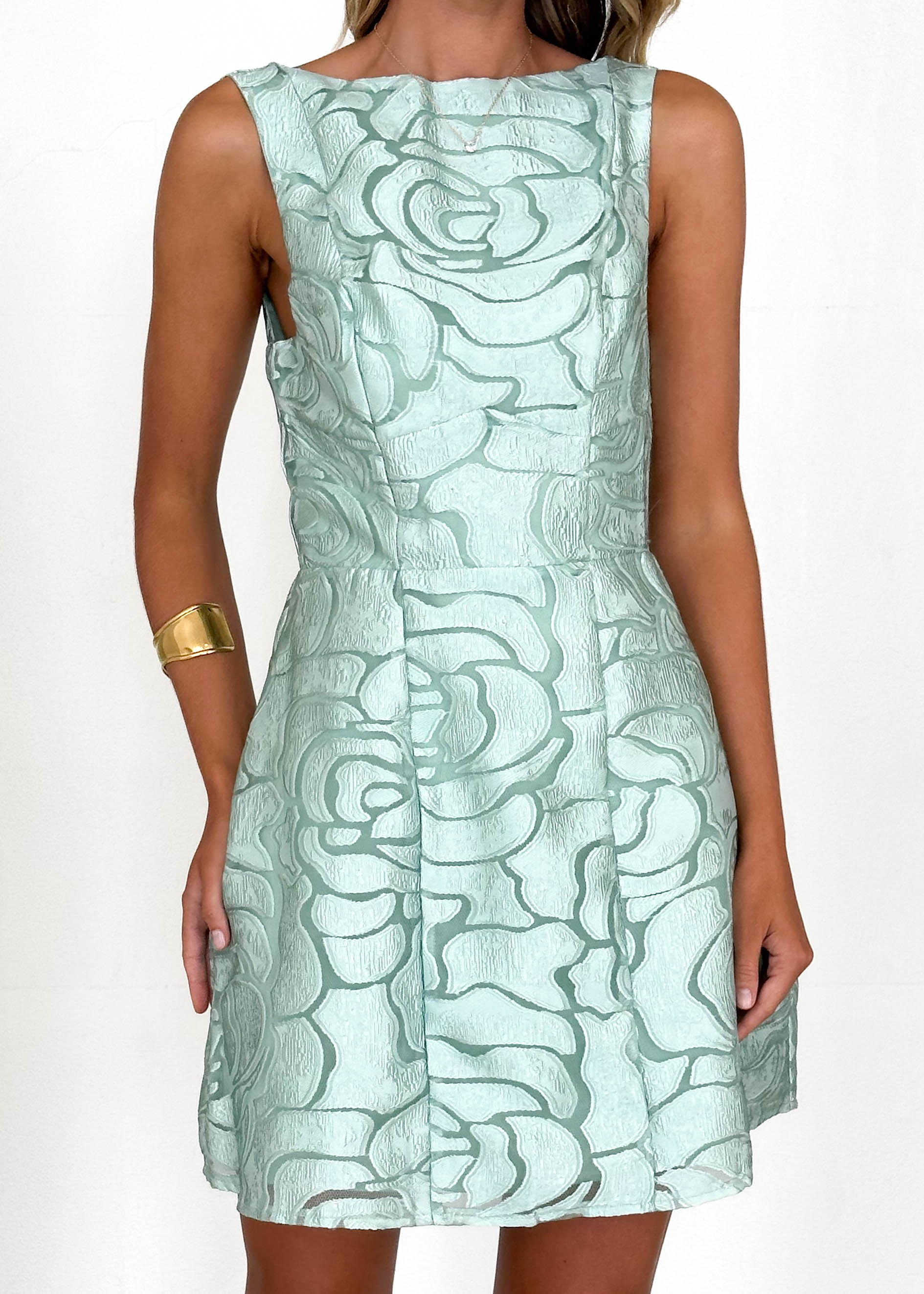 Lattice Dress - Mint