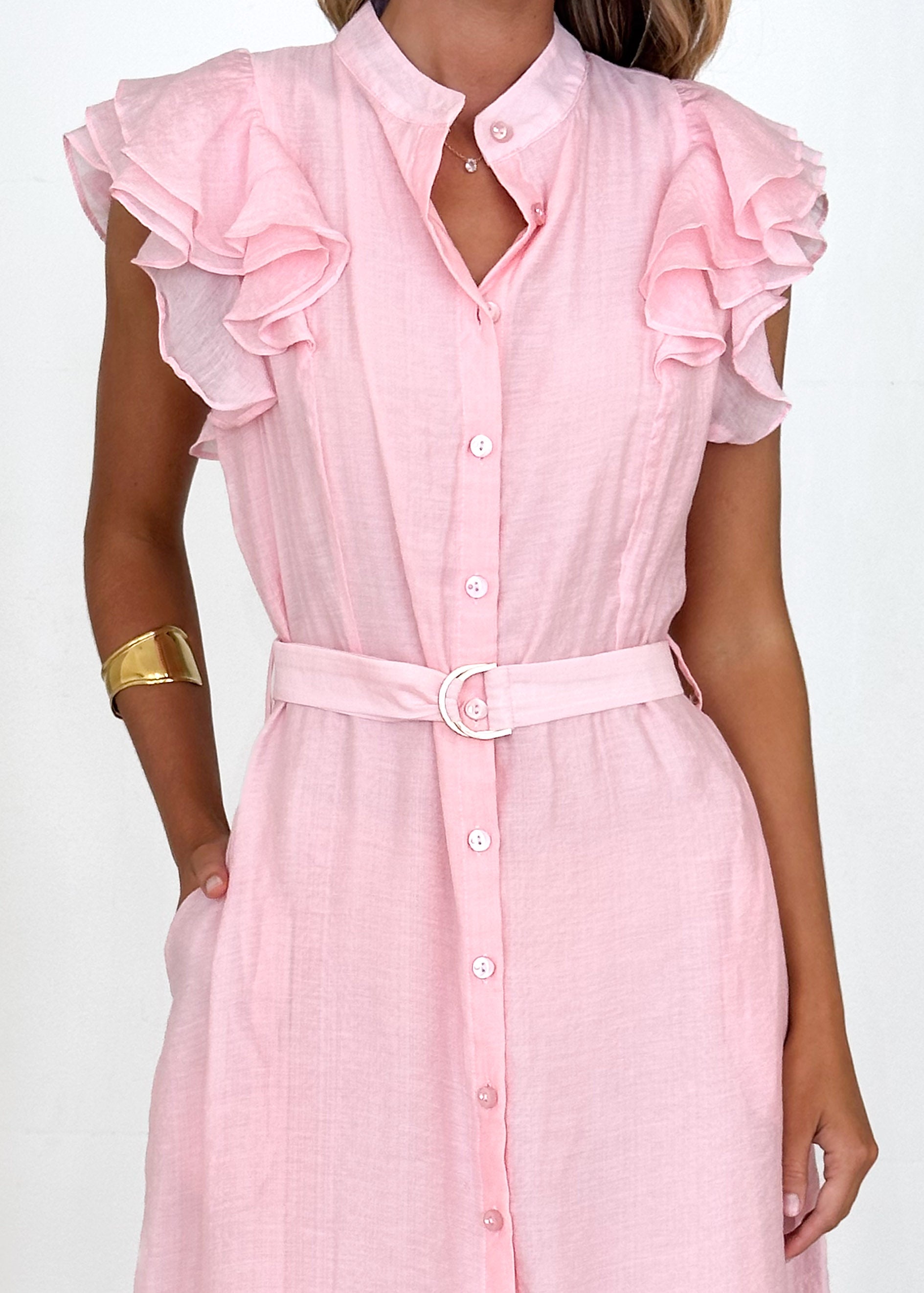 Tasto Midi Dress - Pink