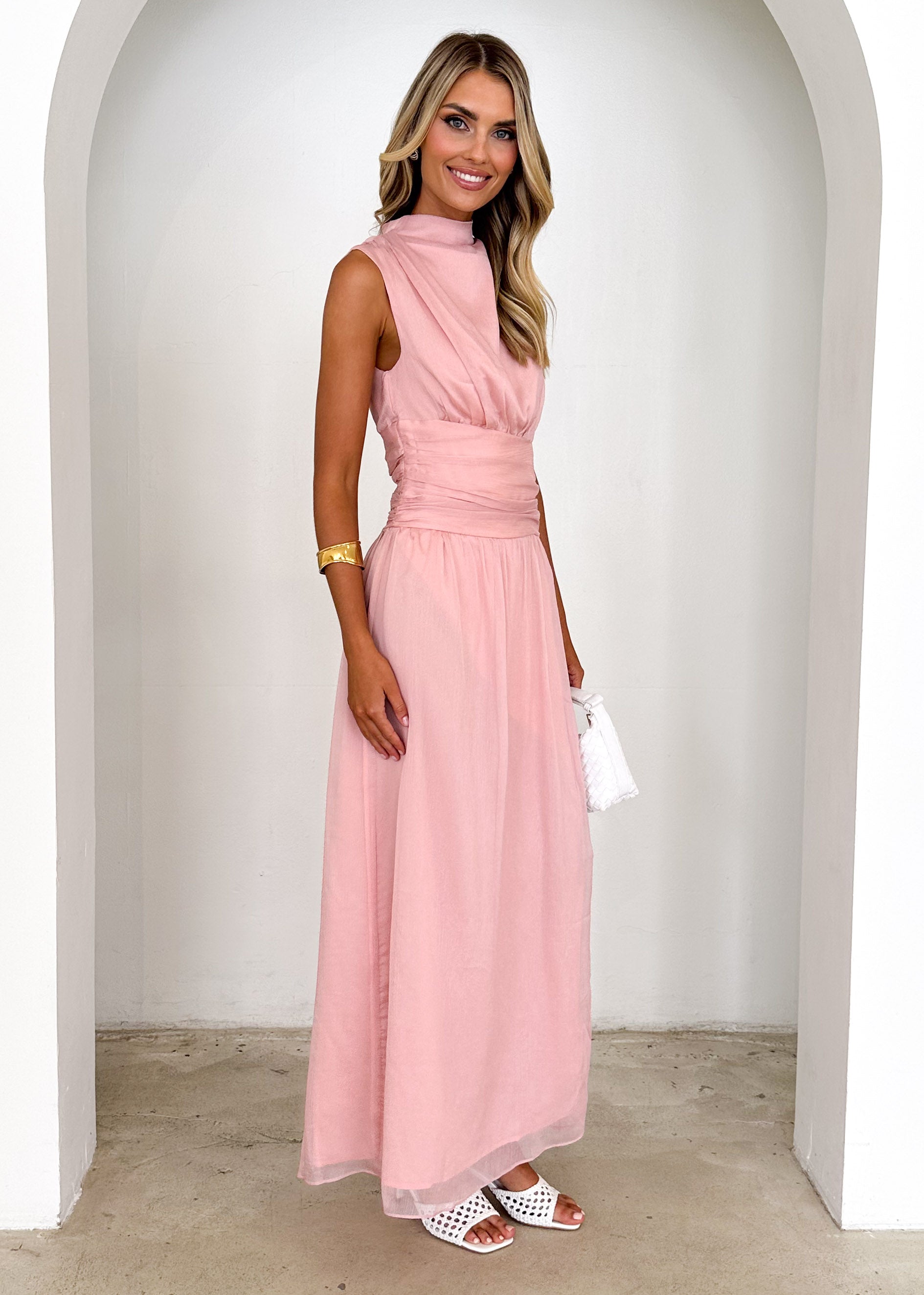 Everett Maxi Dress - Pink