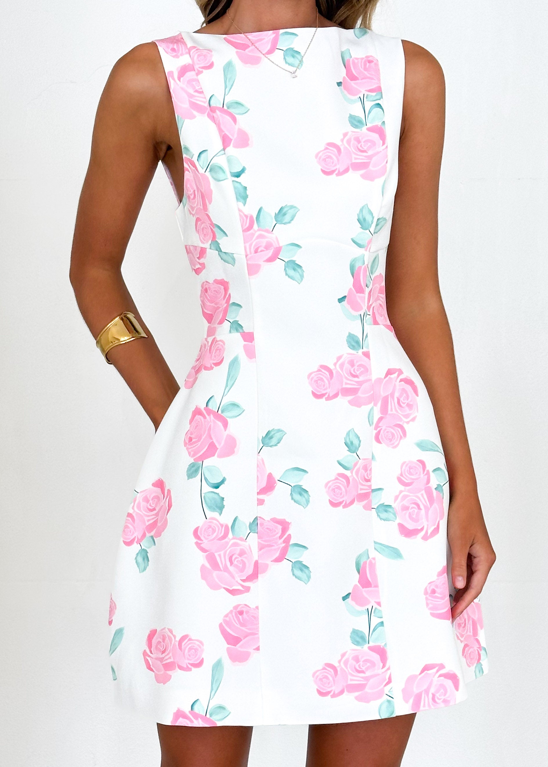 Clarissa Dress - Pink Floral