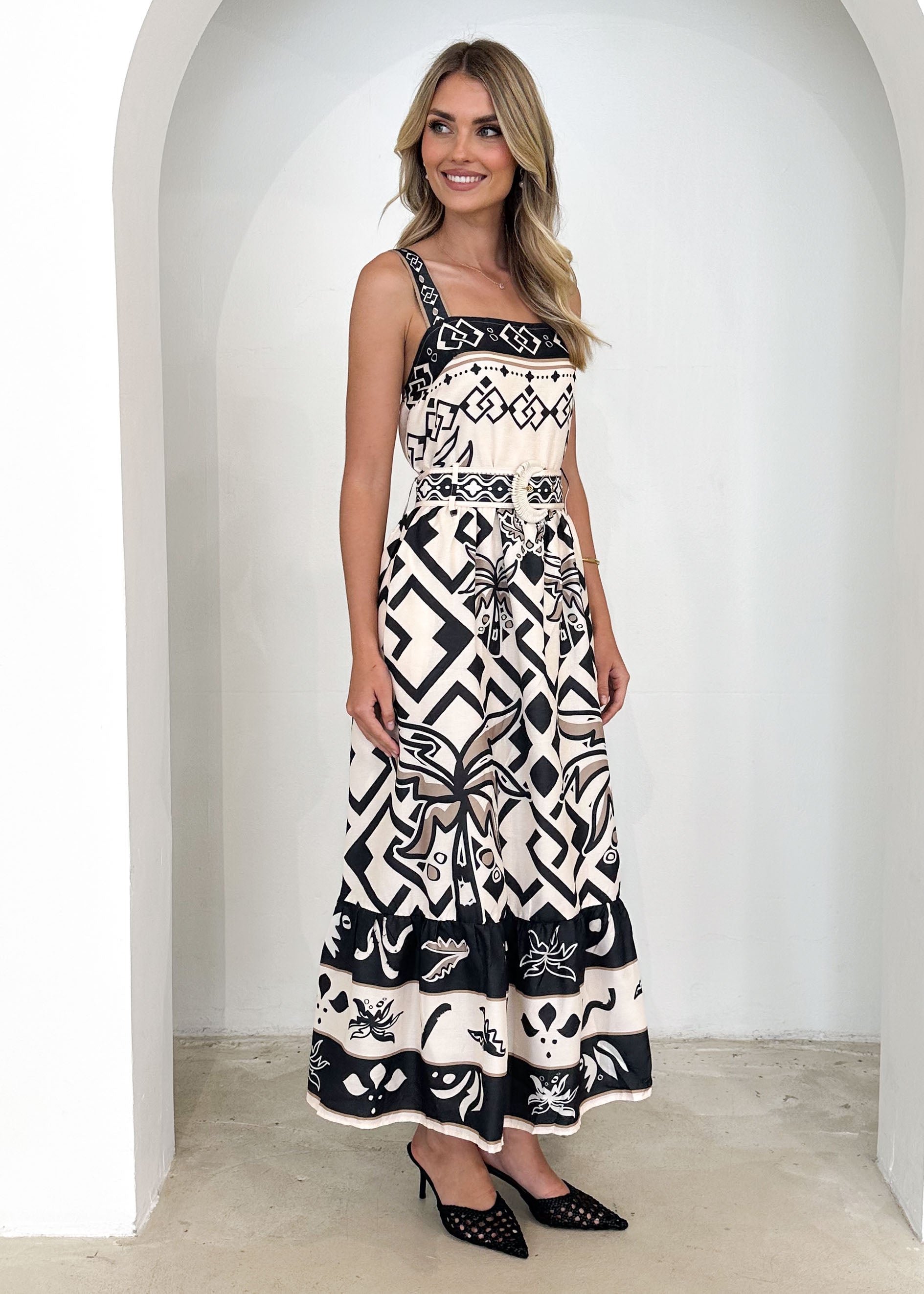 Arietta Maxi Dress - Siena