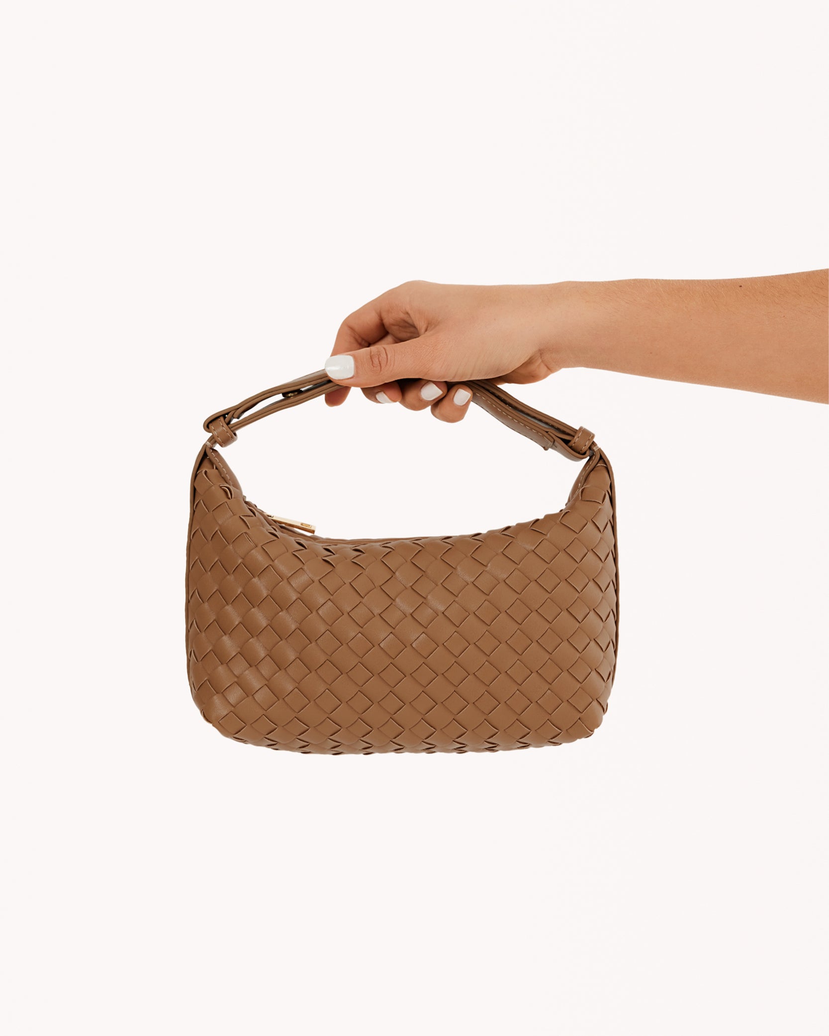 Isabelle Handle Bag - Tan