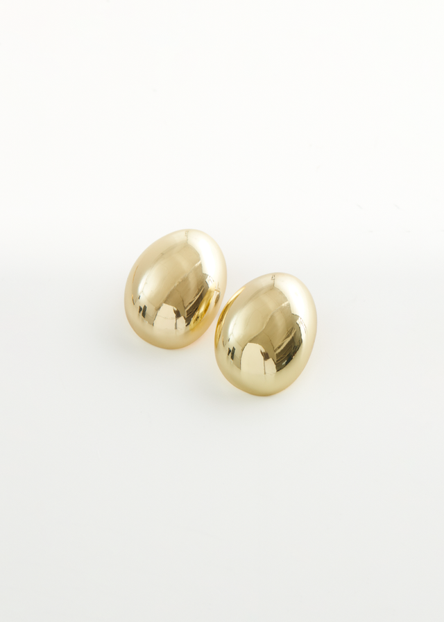 Lunette Earrings - Gold