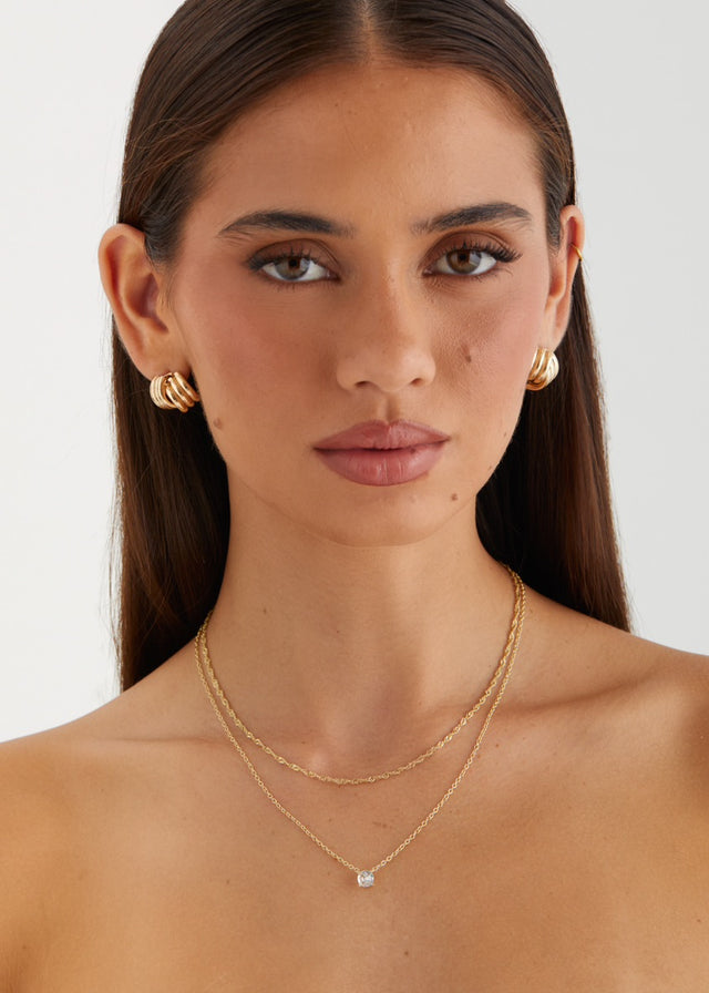 Lunar Necklace - Gold