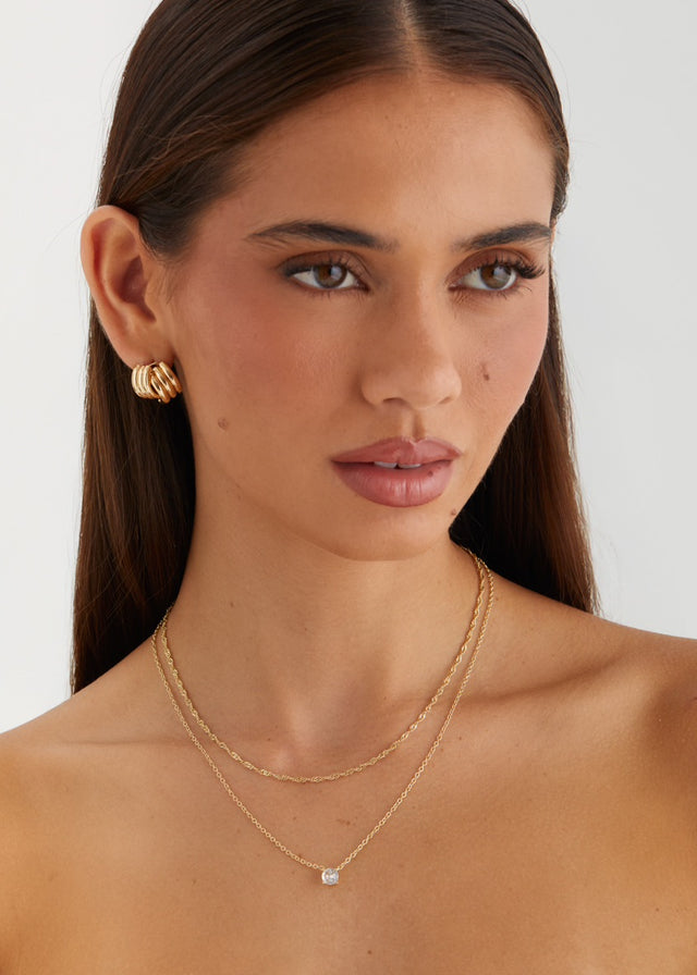 Lunar Necklace - Gold
