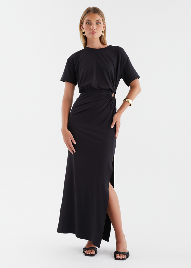 Chandla Maxi Dress - Black