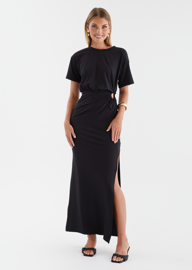 Chandla Maxi Dress - Black