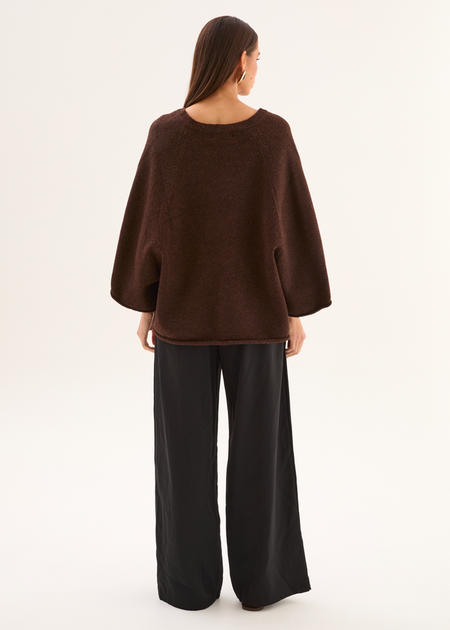 Sophia Sweater - Coffee Bean