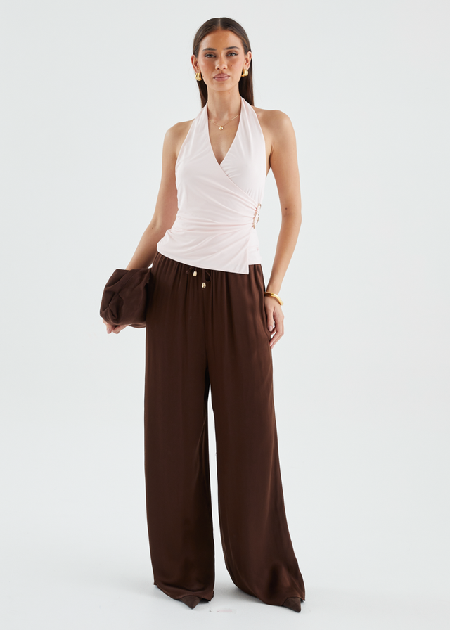 Husky Halter Top - Blush