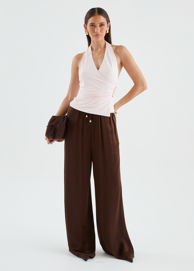 Husky Halter Top - Blush