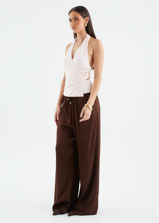 Husky Halter Top - Blush