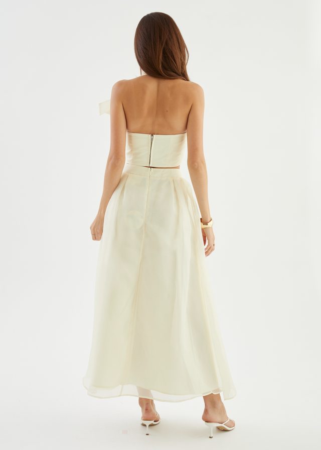 Kailah Halter Crop - Butter