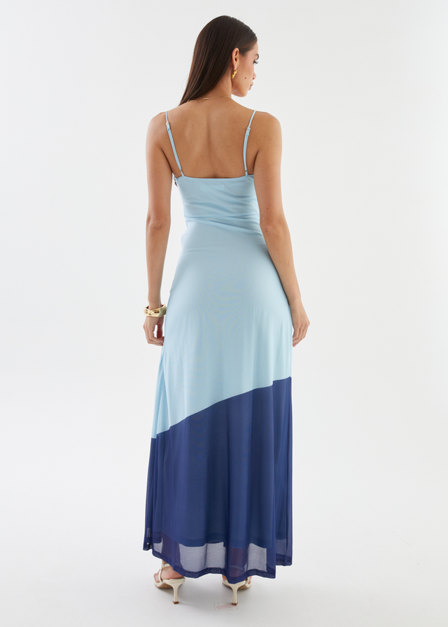 Darlia Maxi Dress - Sapphire Floral