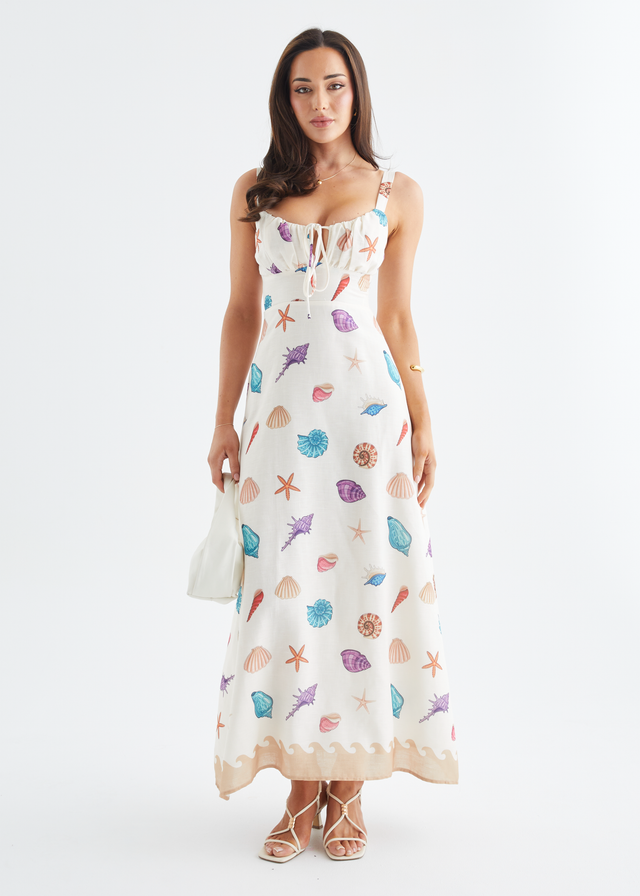 Bronte Maxi Dress - Seashell