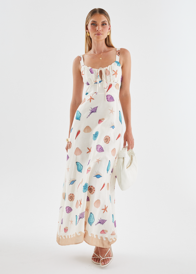 Bronte Maxi Dress - Seashell