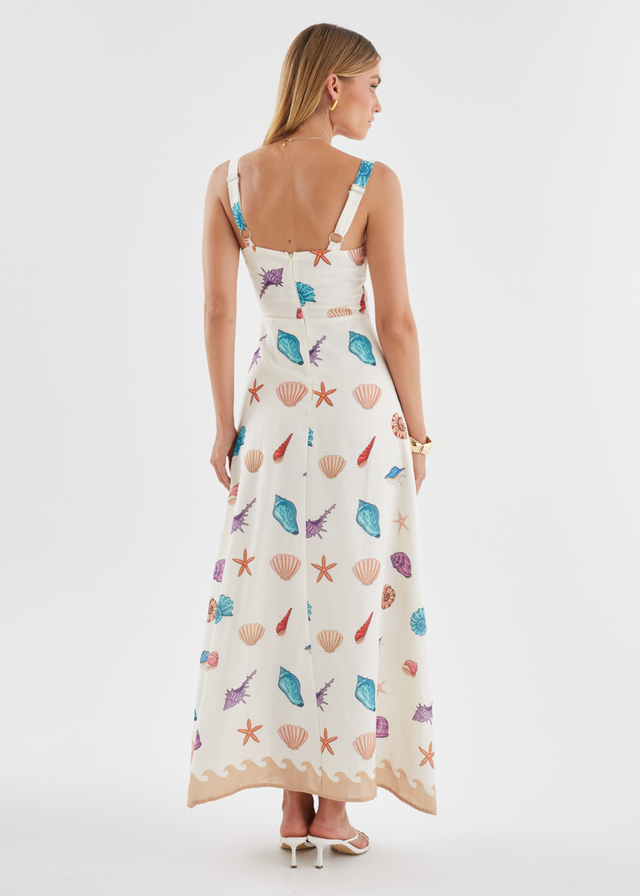 Bronte Maxi Dress - Seashell