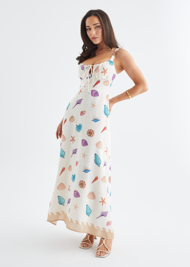 Bronte Maxi Dress - Seashell