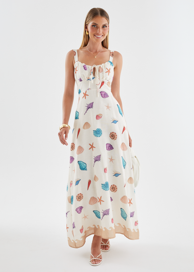Bronte Maxi Dress - Seashell