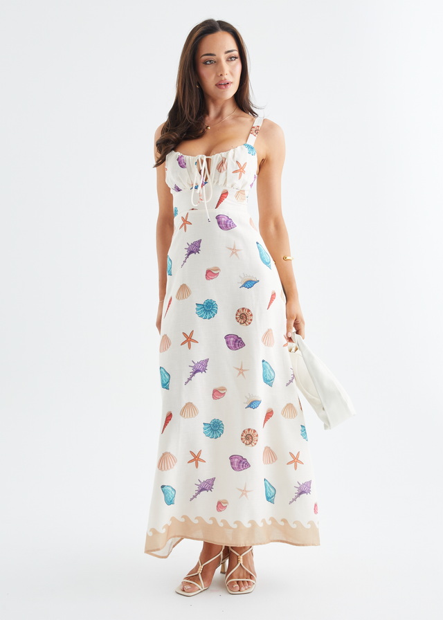 Bronte Maxi Dress - Seashell