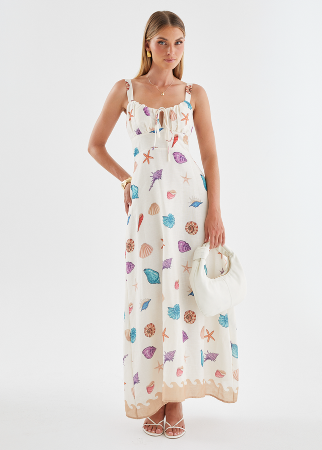 Bronte Maxi Dress - Seashell