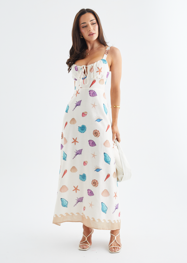 Bronte Maxi Dress - Seashell