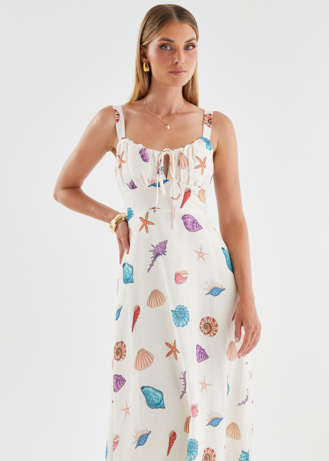 Bronte Maxi Dress - Seashell