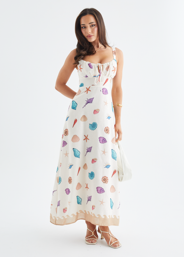 Bronte Maxi Dress - Seashell