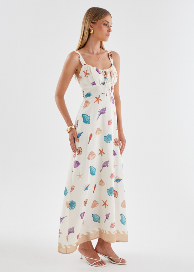 Bronte Maxi Dress - Seashell