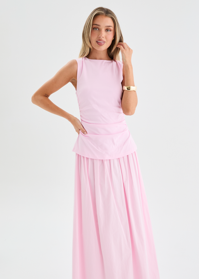 Halima Maxi Dress - Pink