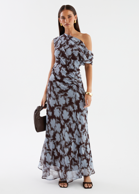 flirtini one shoulder maxi dress Flirtini One Shoulder Maxi Dress