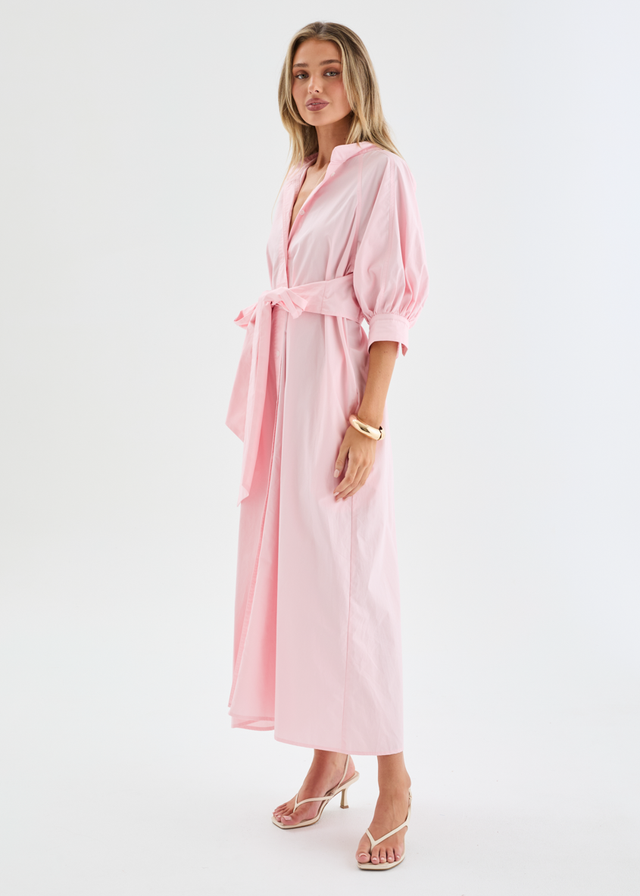 Braiden Midi Dress - Pink