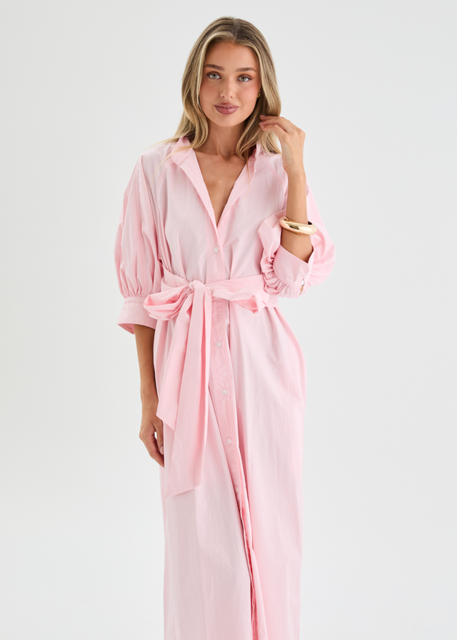 Braiden Midi Dress - Pink