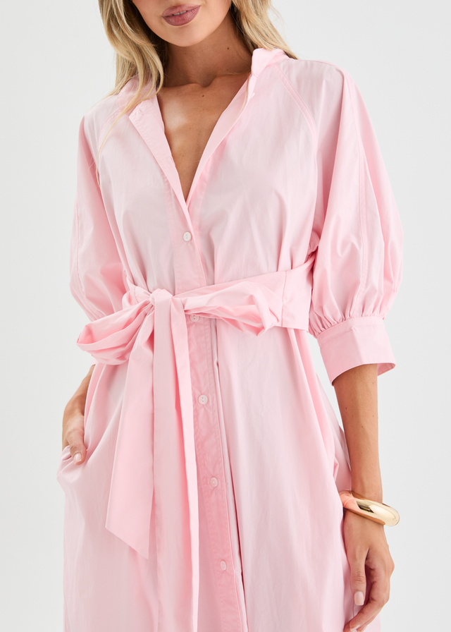 Braiden Midi Dress - Pink