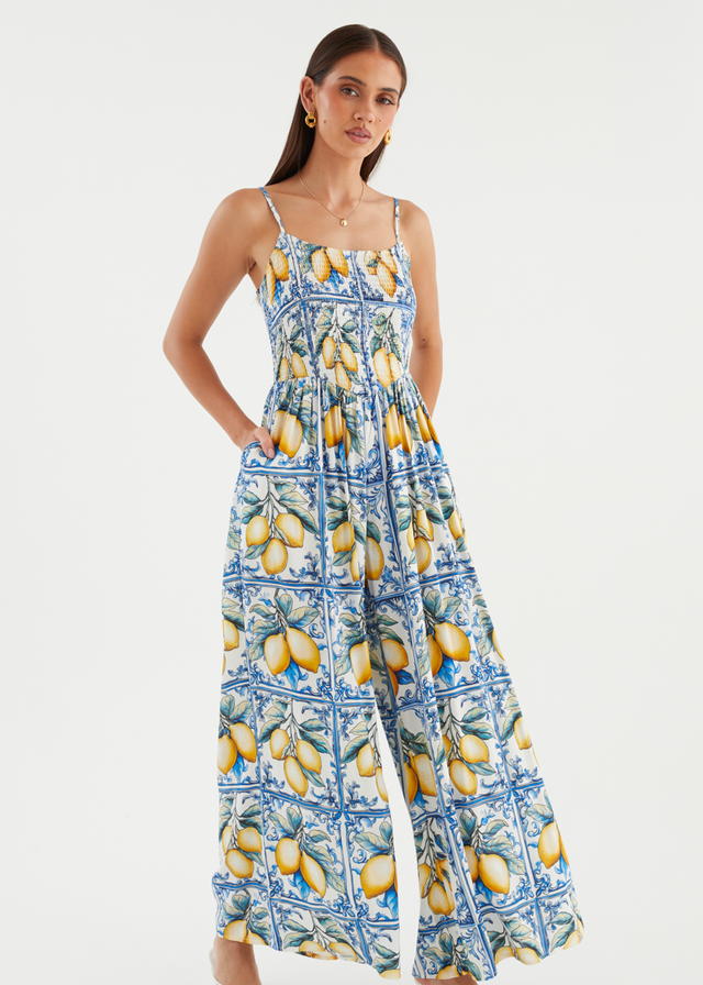 Lucianna Pantsuit - Sorrento Summer