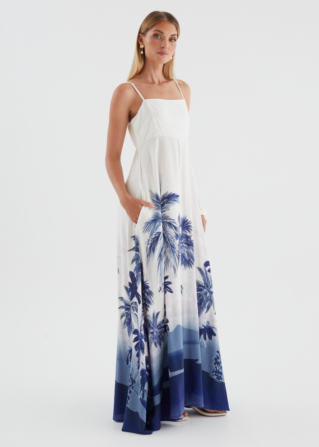 Ivannia Maxi Dress - Indigo Island