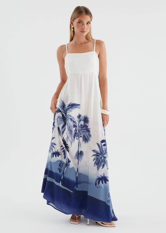 Ivannia Maxi Dress - Indigo Island