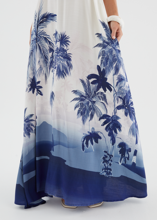 Ivannia Maxi Dress - Indigo Island