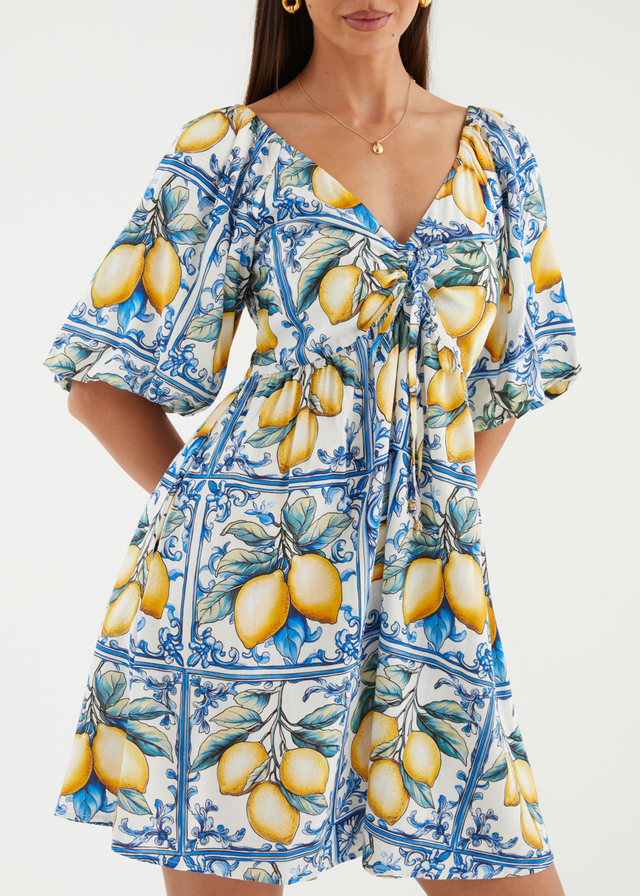 Ludovica Dress - Sorrento Summer