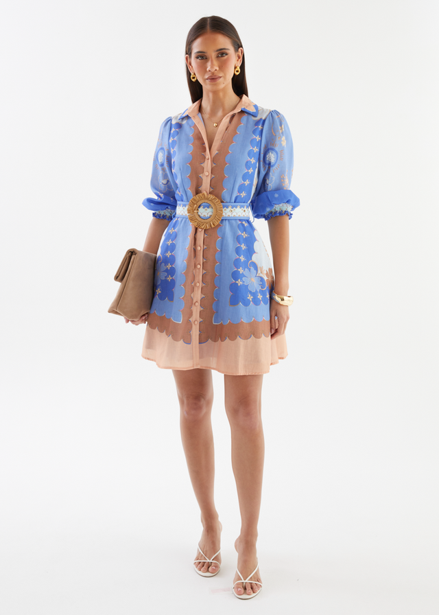 Angelica Dress - Blue Moon