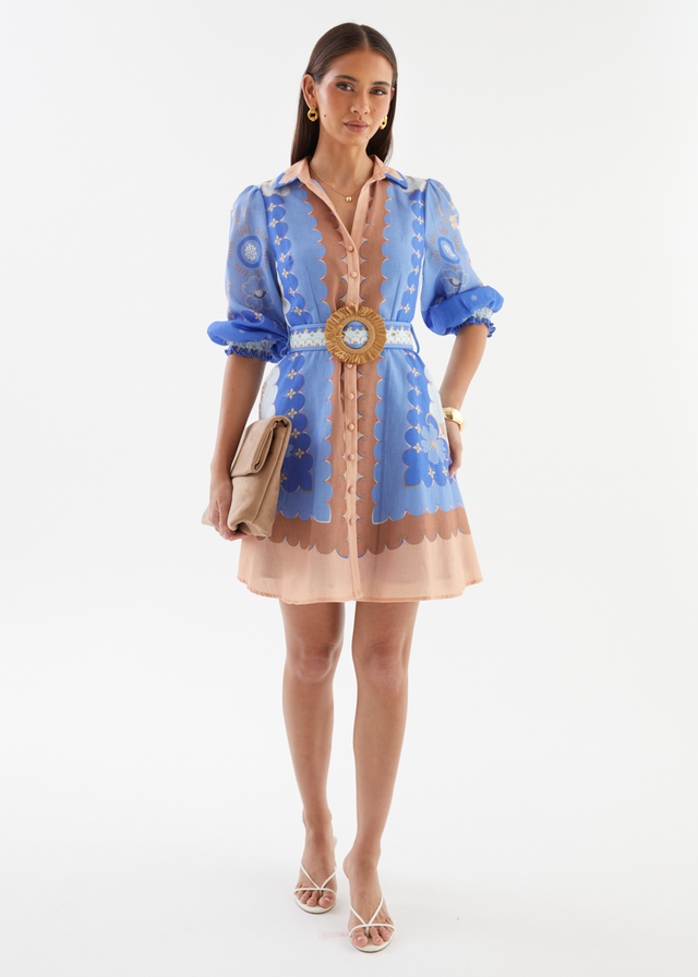Angelica Dress - Blue Moon