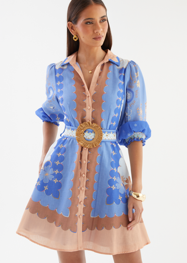 Angelica Dress - Blue Moon