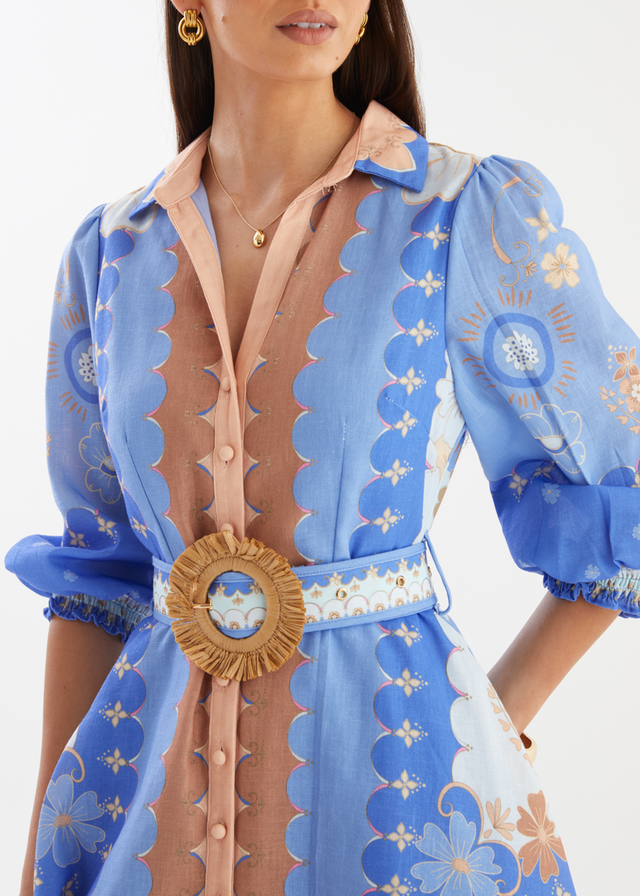 Angelica Dress - Blue Moon