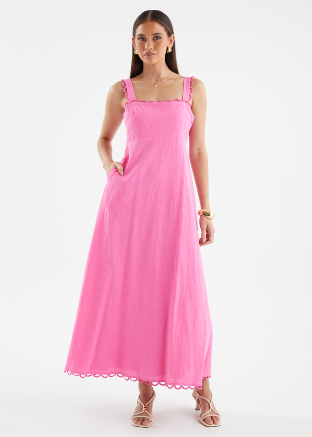Grayce Maxi Dress - Pink