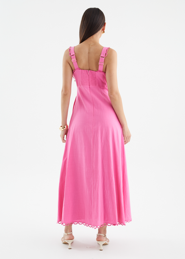 Grayce Maxi Dress - Pink