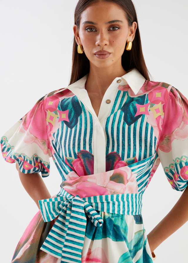 Marlisa Maxi Dress - Marisol Pink