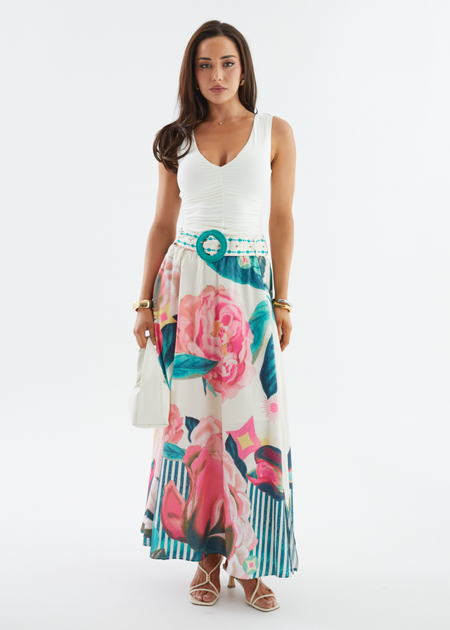 Marelle Maxi Skirt - Marisol Pink