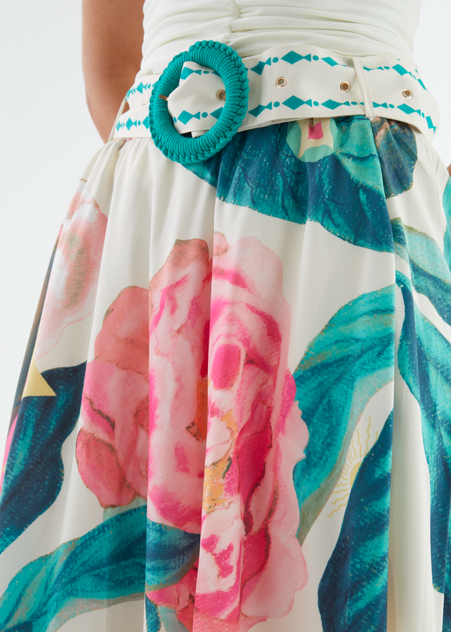 Marelle Maxi Skirt - Marisol Pink