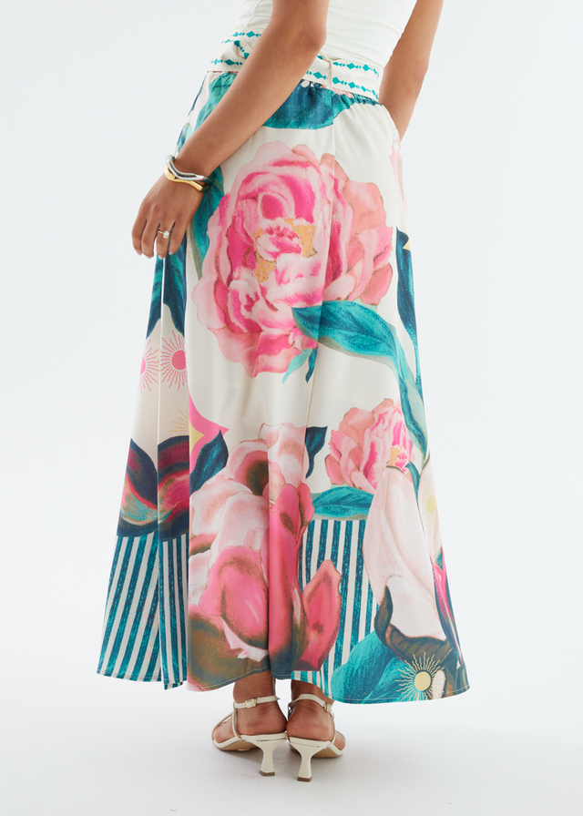 Marelle Maxi Skirt - Marisol Pink